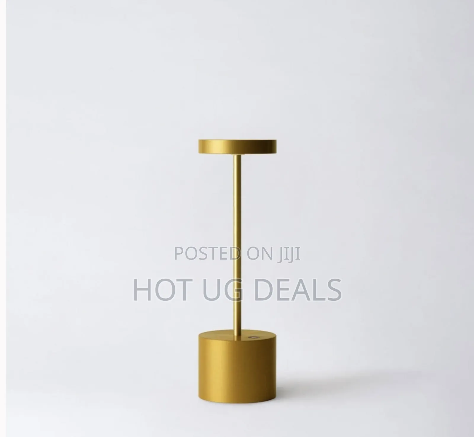 Luxury Small Portable Touch Controlled Table Lamp - Gold