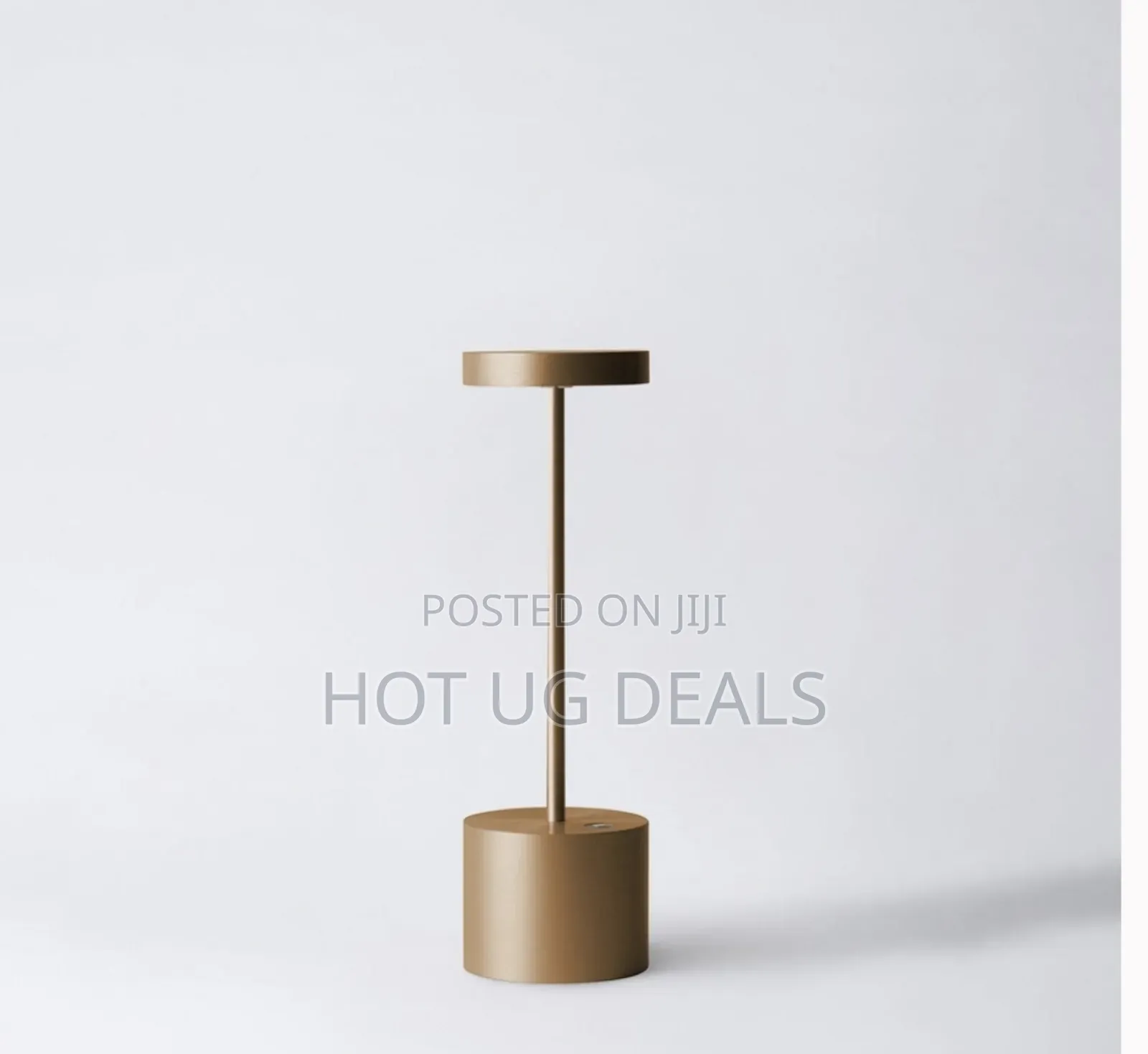 Luxury Small Portable Touch Controlled Table Lamp - Gold