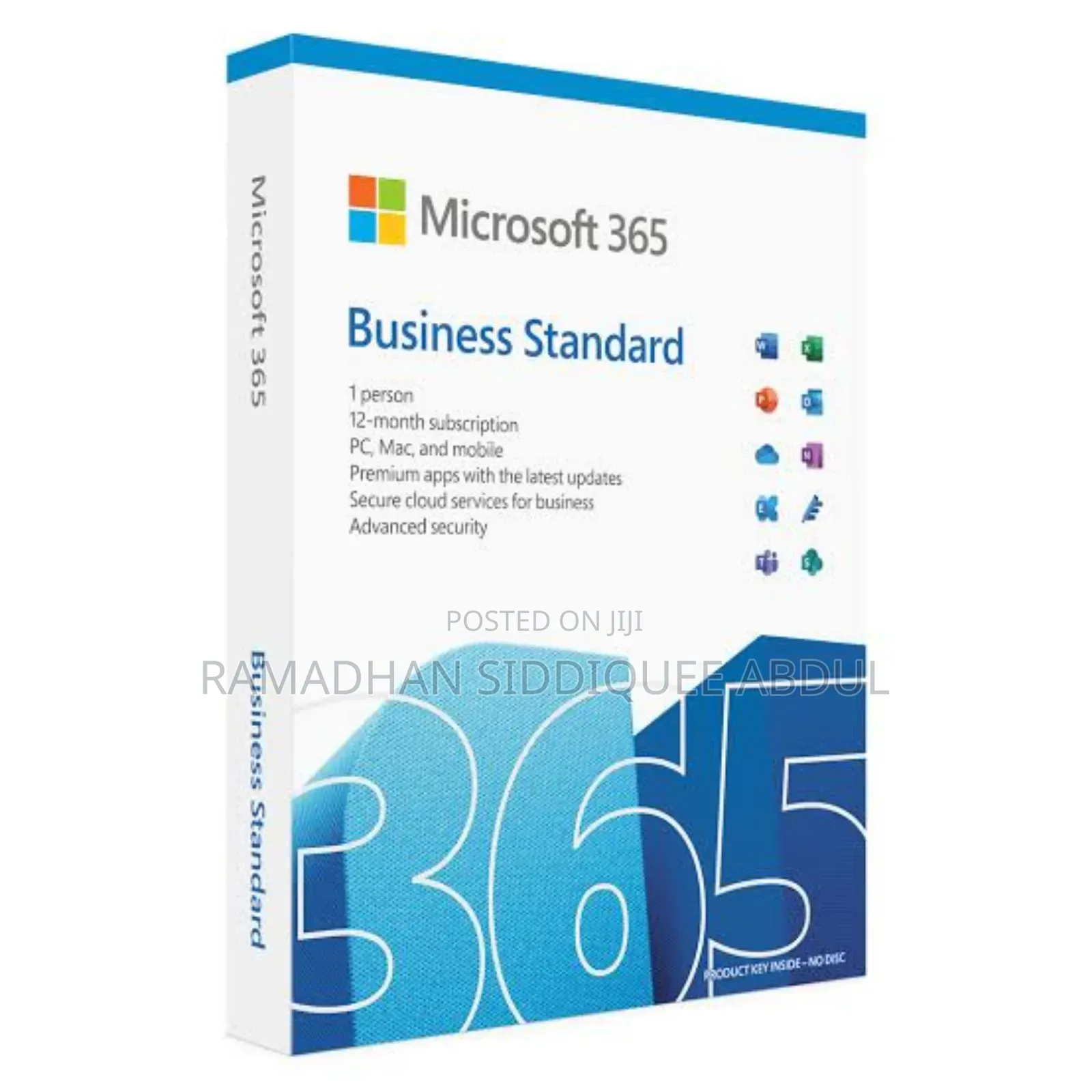 Microsoft 365 Business Standard | 12-Month , 1 Person