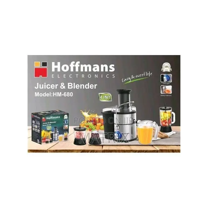 Hoffmans Juicer Blender Model Hm-680