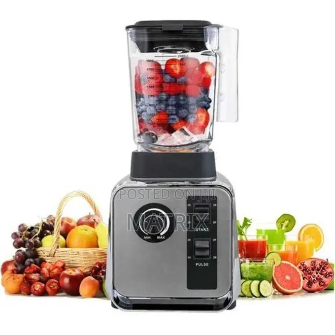 Hoffmans Commercial Blender Heavy Duty-Multcolour