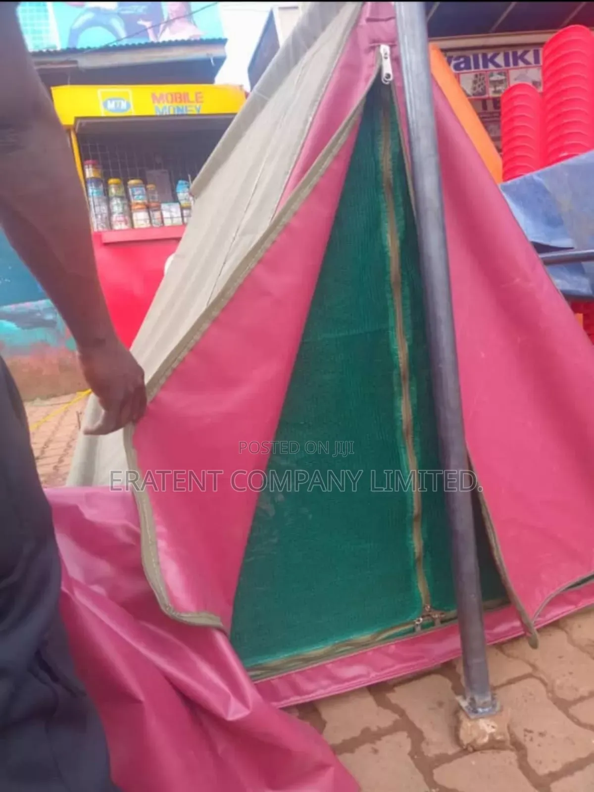 Onr Man PVC Canvas Camping Tent