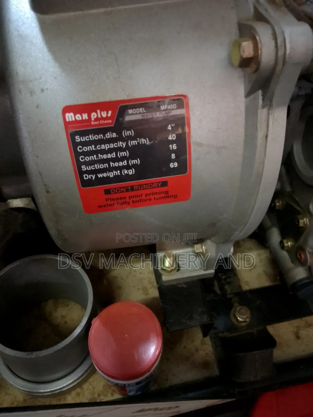 Four Inches Diesel Pump