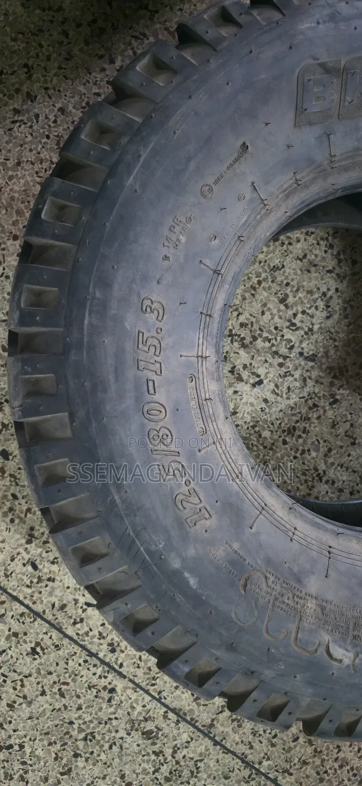 12.5/80r15.3 Second Hand Tyre for Trailer Tractor