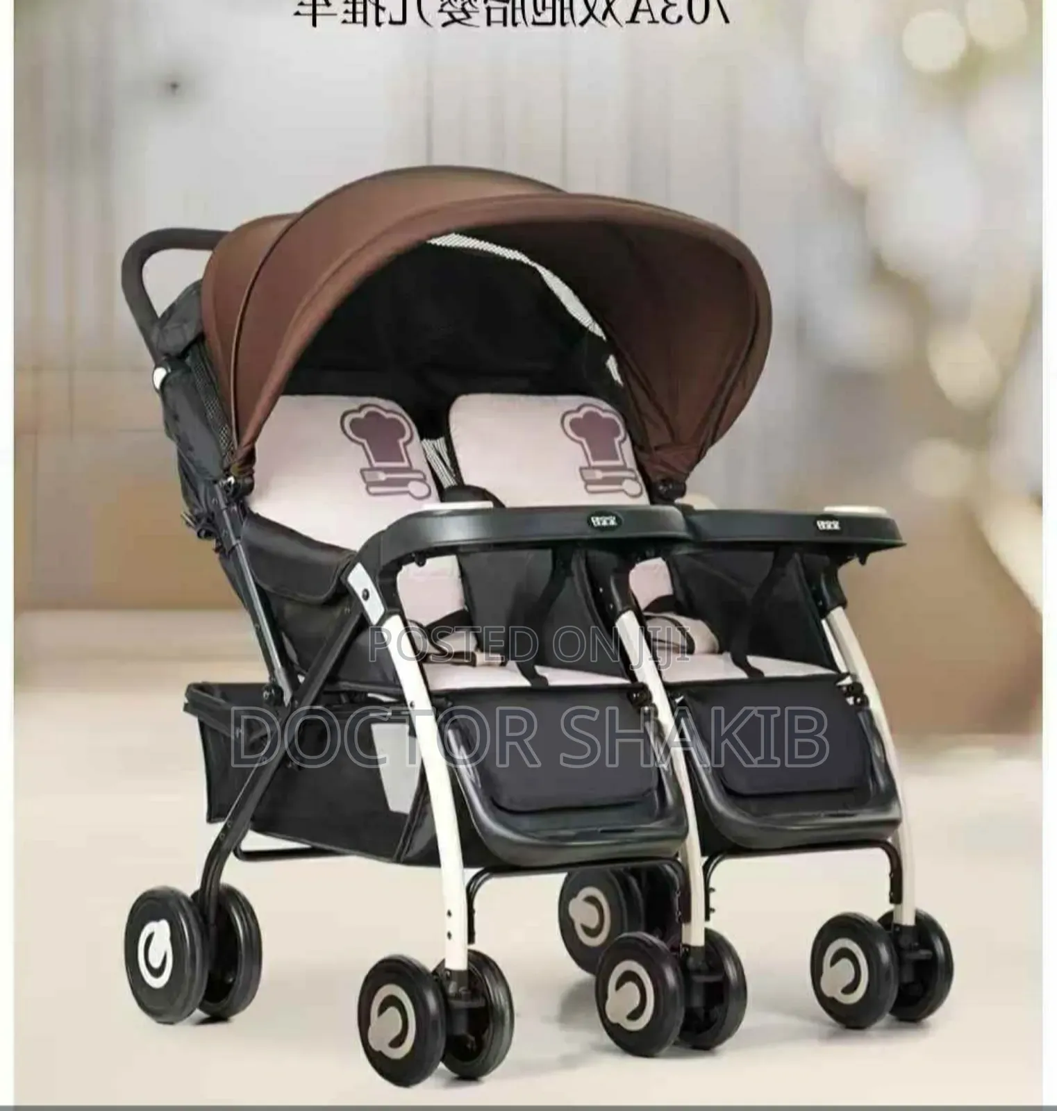 Original Foldable Twins Touble Stroller