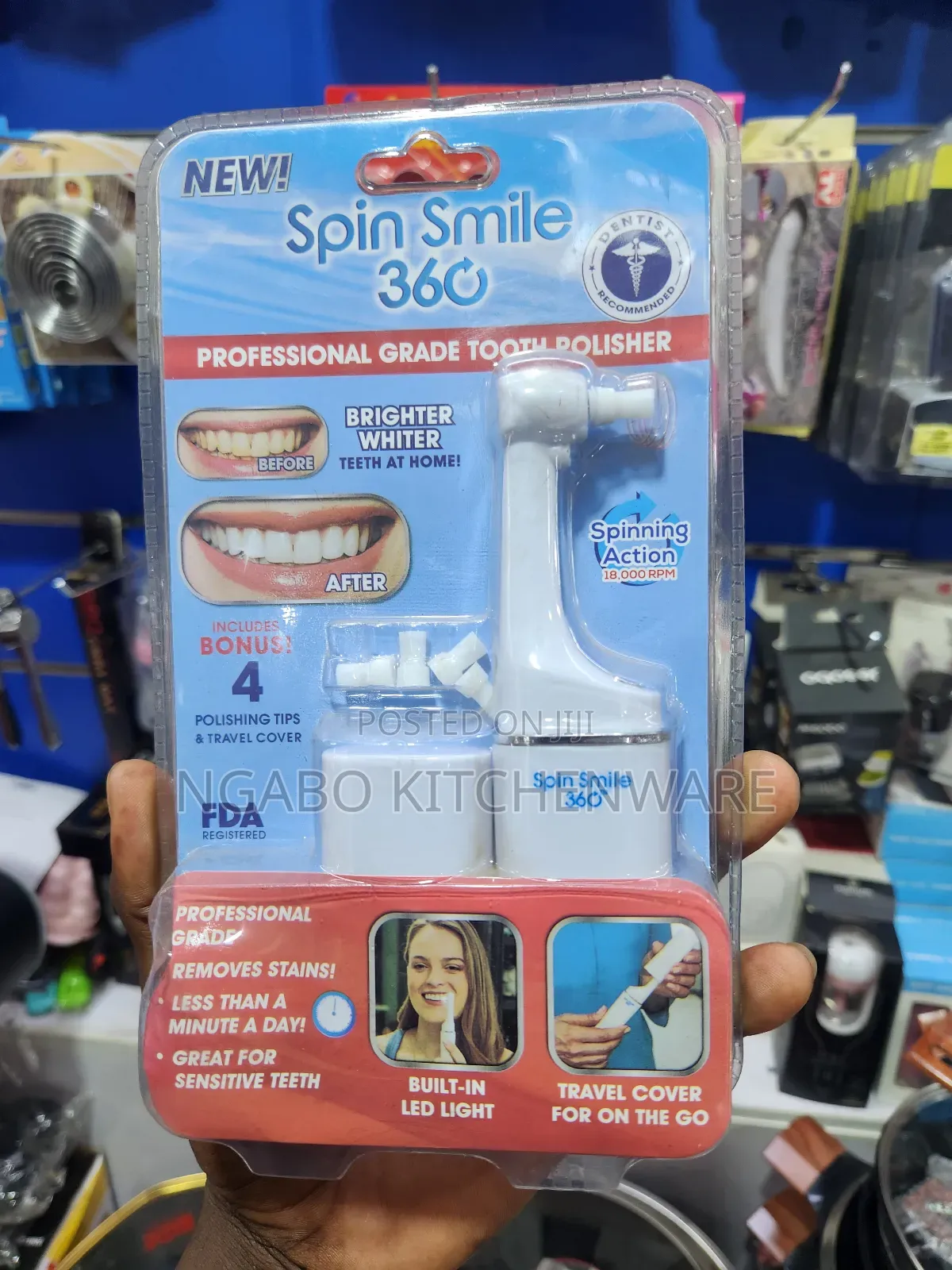 Tooth Polisher and Whitener