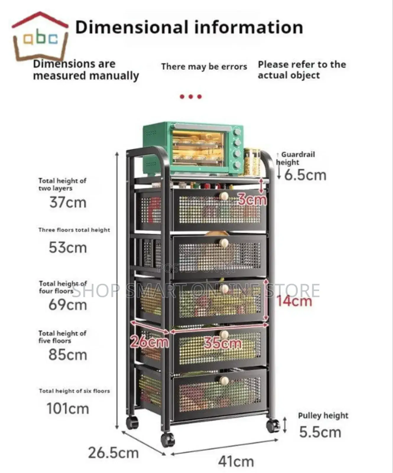 Kitchen Rack Organizer Kitchen Racks 5 Tiers