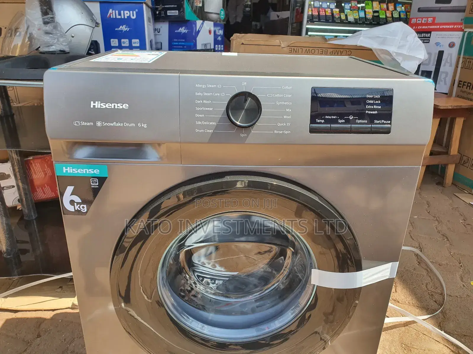 6kg Hisense Washing Machine Front Loader