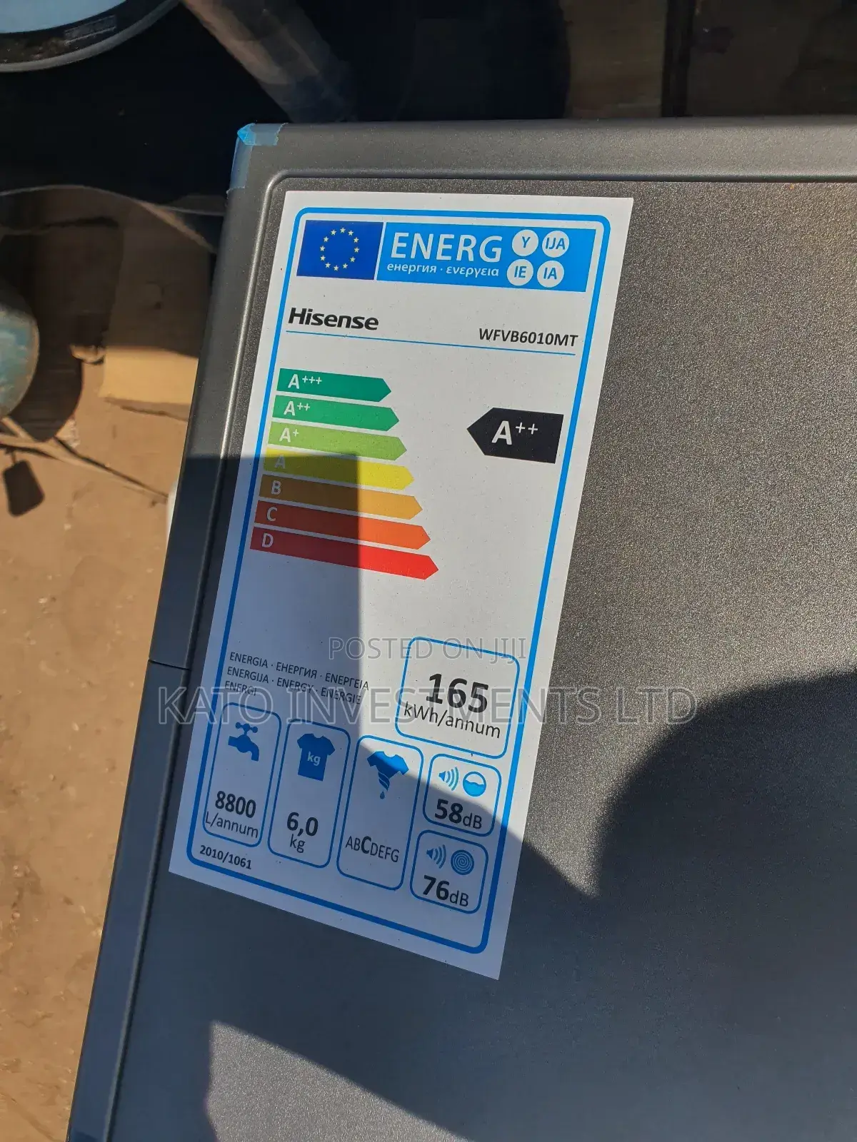 6kg Hisense Washing Machine Front Loader