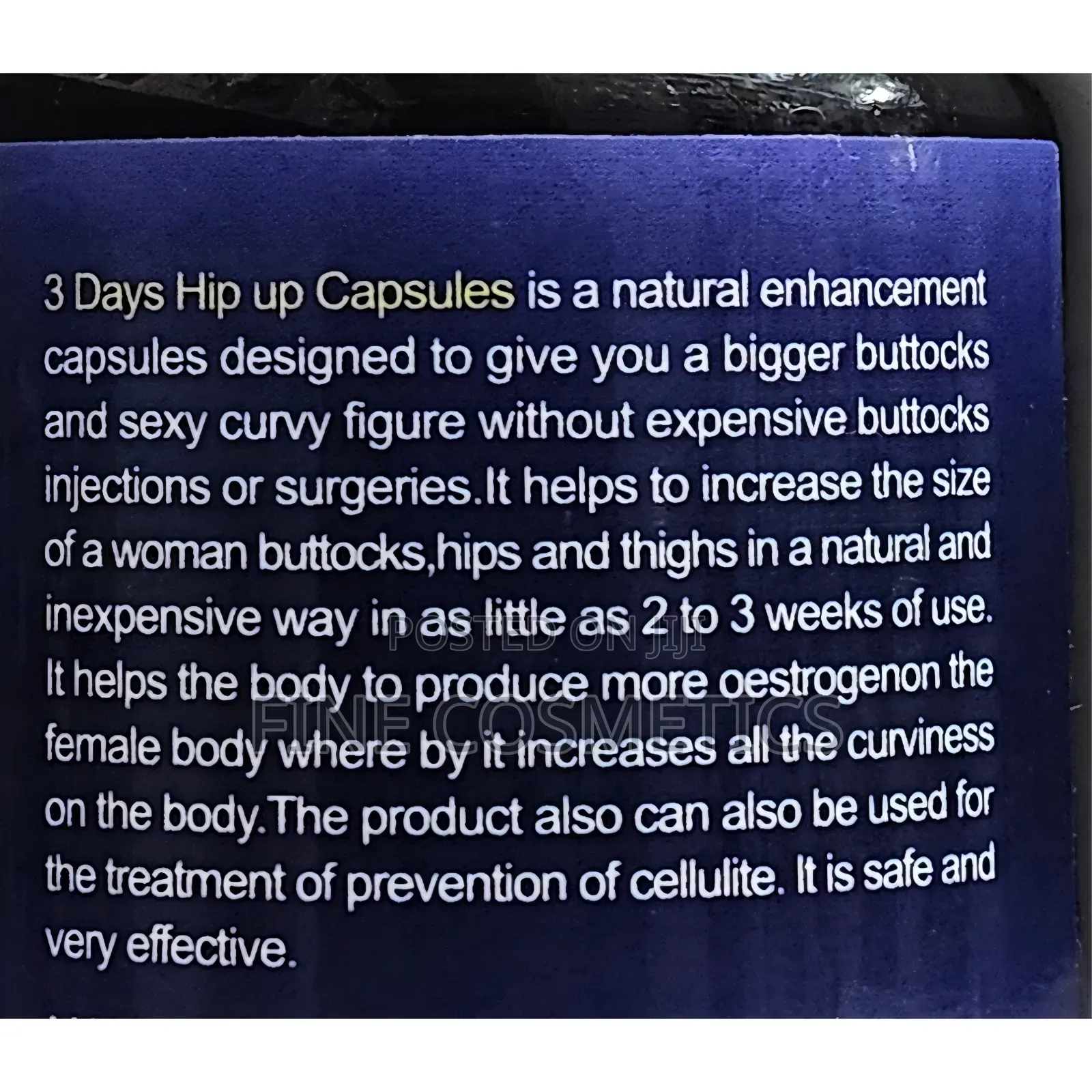 3days Hip + Big Butt Booster Capsules Curvy Enhancement Pill
