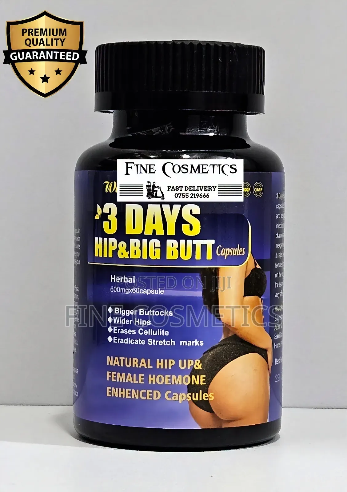 3days Hip + Big Butt Booster Capsules Curvy Enhancement Pill