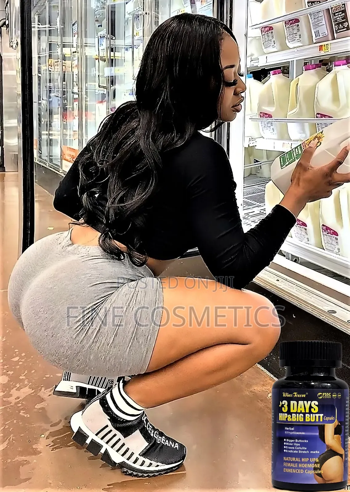 3days Hip + Big Butt Booster Capsules Curvy Enhancement Pill