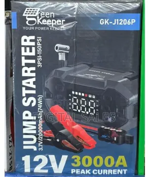 Car Jump Starter With Air Compressor 12v