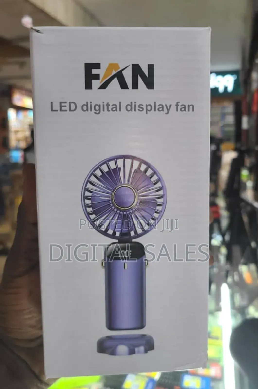 Led Digital Display Fan
