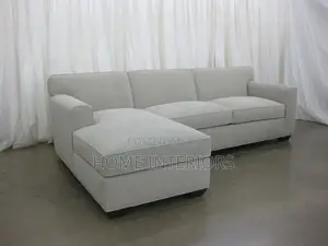 Light Gray Five Seater Sofa Set