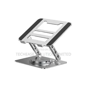 Adjustable Aluminium Laptop Stand 360° Rotating Foldable