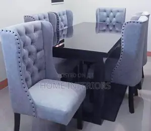 Gray Dining Table Set
