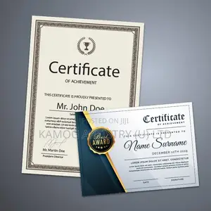Certificate Printing