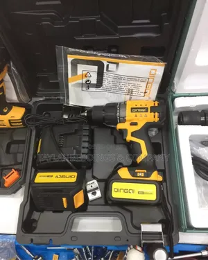 20v Brushless Cordless Drill Machine 4ah Batterie