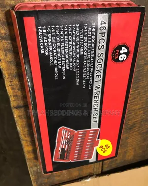 46pcs Socket Wrench Kit Drive Socket Wrench Bits Driver