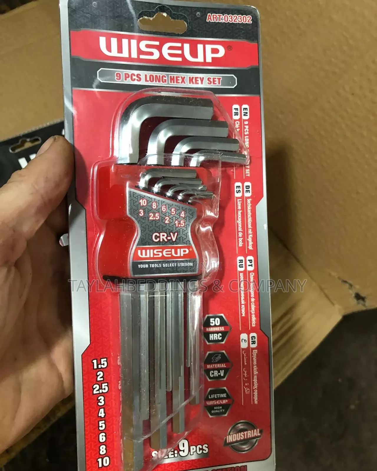 Wiseup Allen Key Set