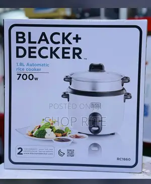 Black and Decker Rice Cooker 1.8l Automatic 700w