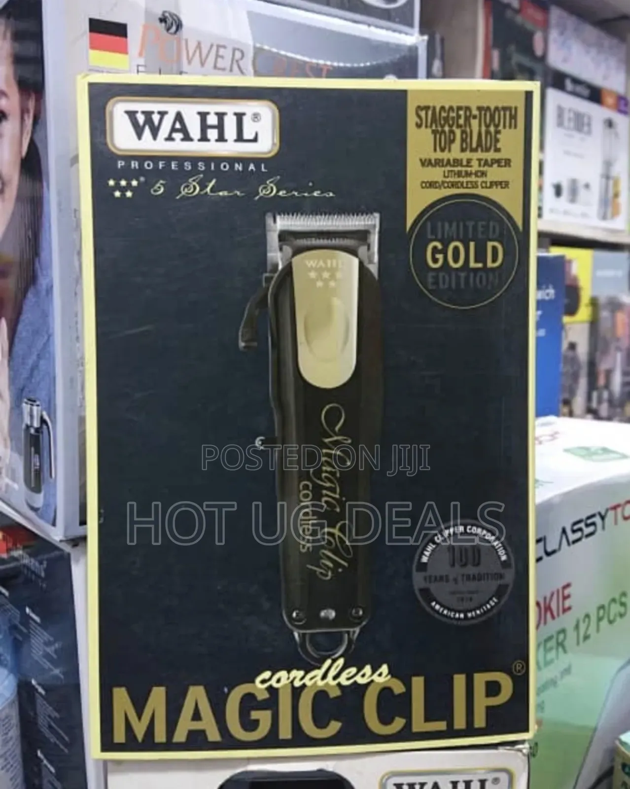 Rechargeable Profession Magic Clip Cordles Hair Clipper