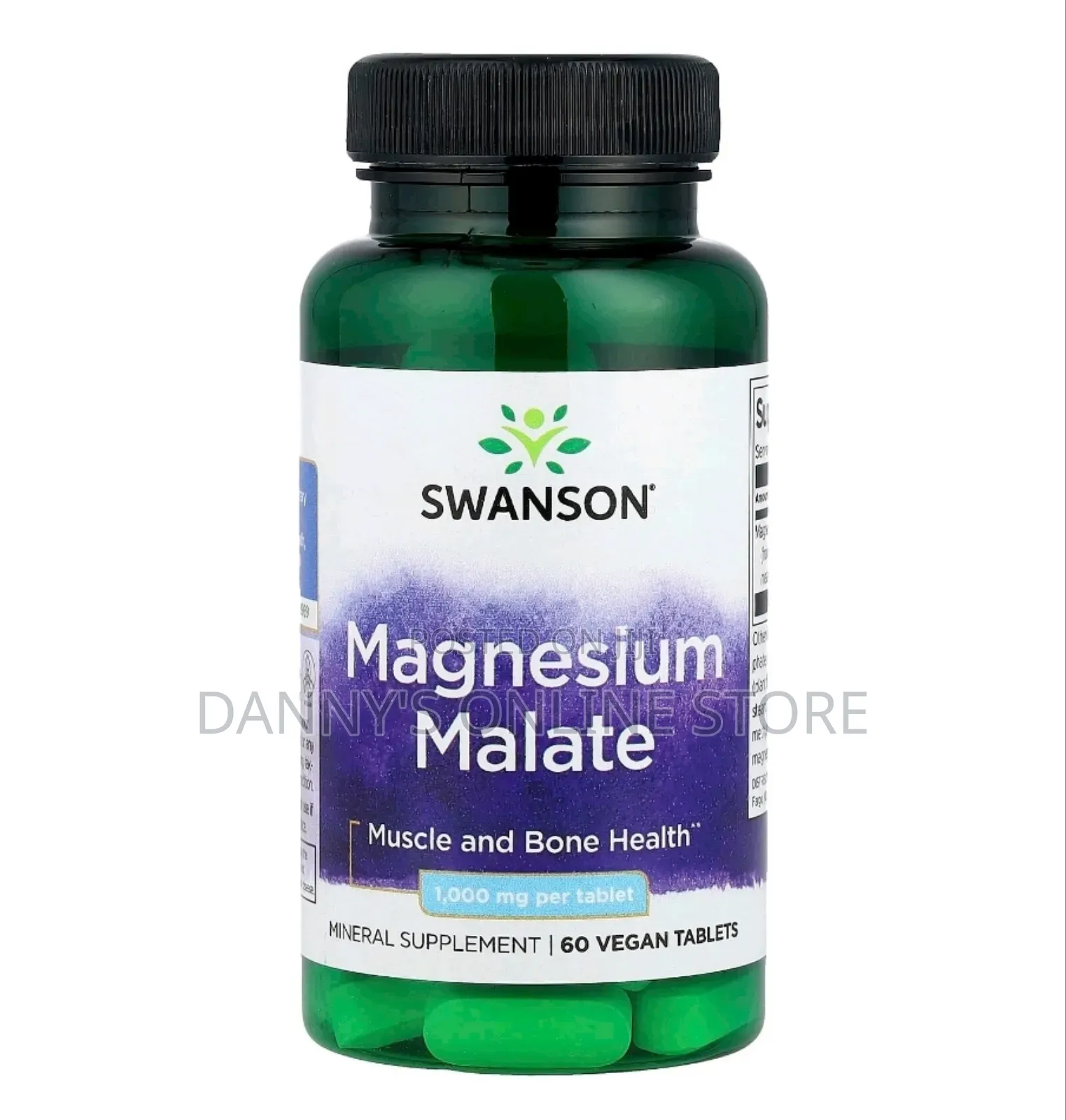 Swanson Magnesium Malate, 1000mg