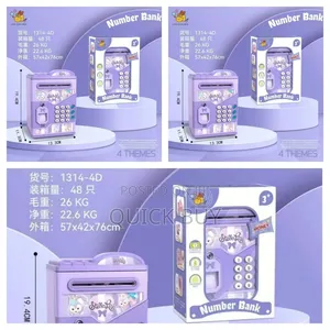 New Number Kids Money Bank
