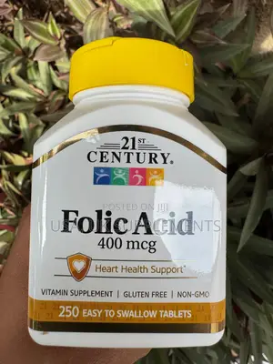 21st Century Folic Acid 400mcg 250tablets