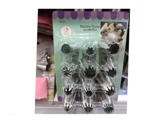 12 PCS Stainless Steel Nozzle Tools