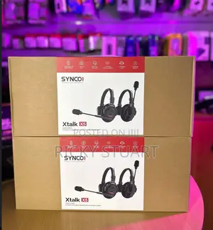 Synco Xtalk X5 Wireless Intercom Headset System 350m/1148ft