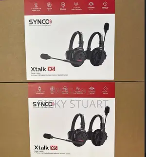 Synco Xtalk X5 Wireless Intercom Headset System 350m/1148ft