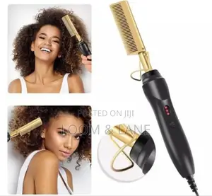 Multifunctional High Heat Ceramic Hair Press Comb