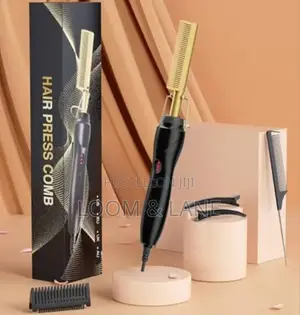 Multifunctional High Heat Ceramic Hair Press Comb