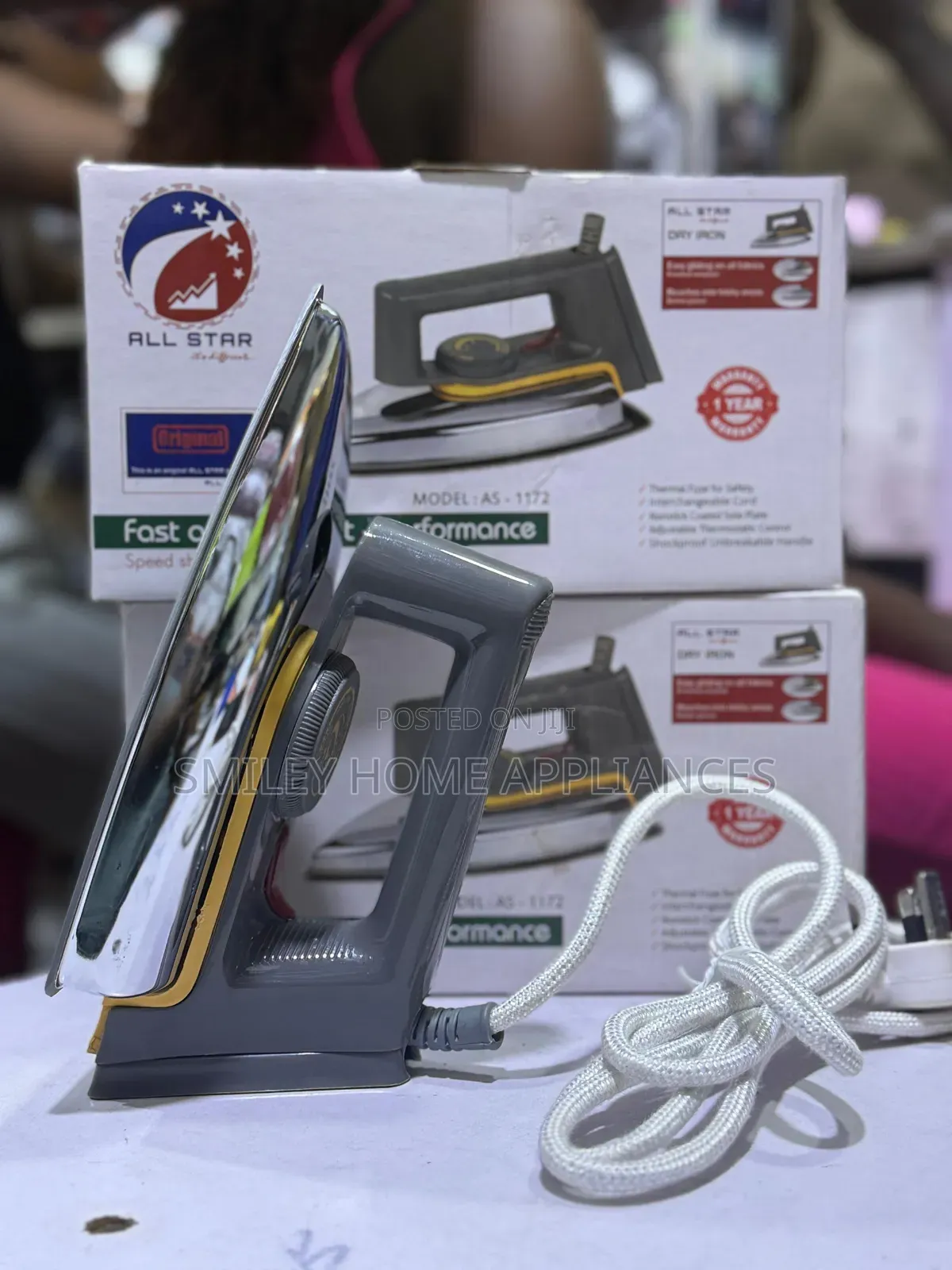 All Star Dry Iron Box at 20% Discount