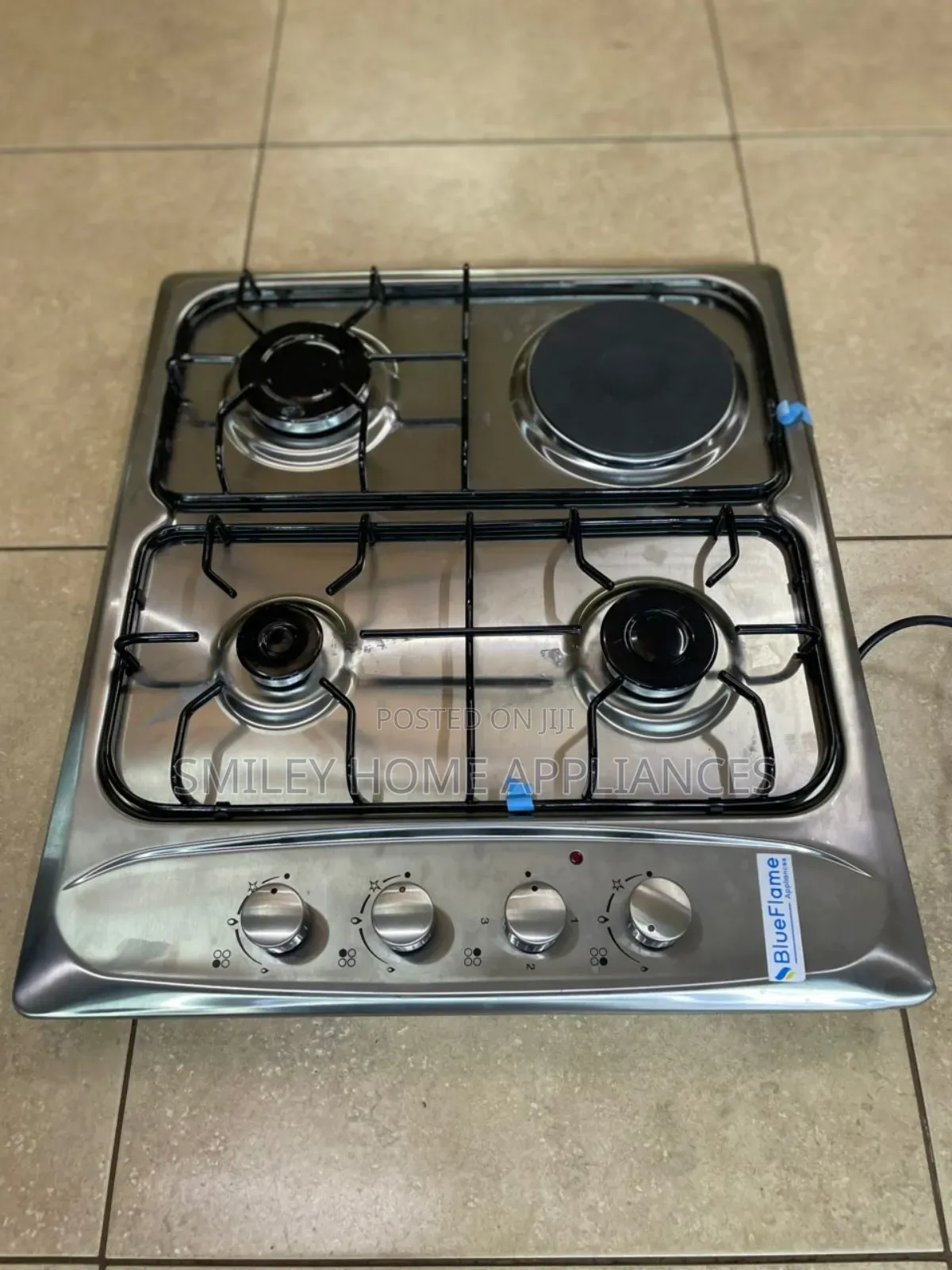 Blueflame (3+1) Stainless Steel Gas Hob