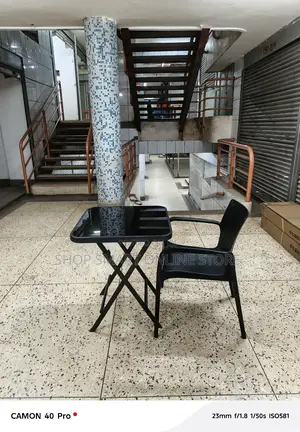 Plastic All Size Chair and Foldable Table