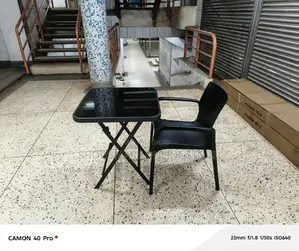 Plastic All Size Chair and Foldable Table