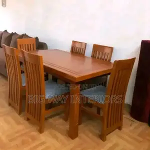 Brown 6 Seater Dinning Table 