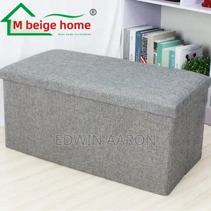 Foldable Ottomans Storage Box