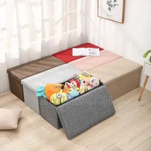 Foldable Ottomans Storage Box