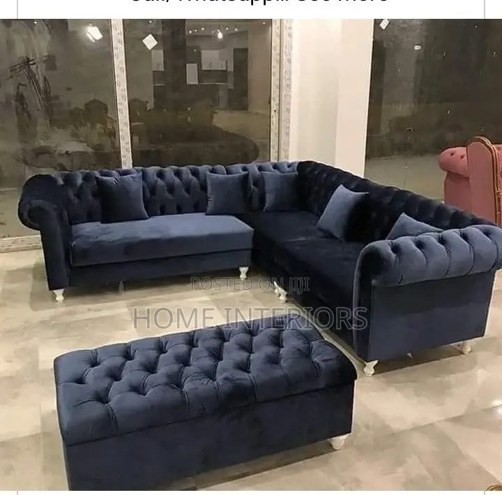 Black Beauty Six Seater Sofa Set