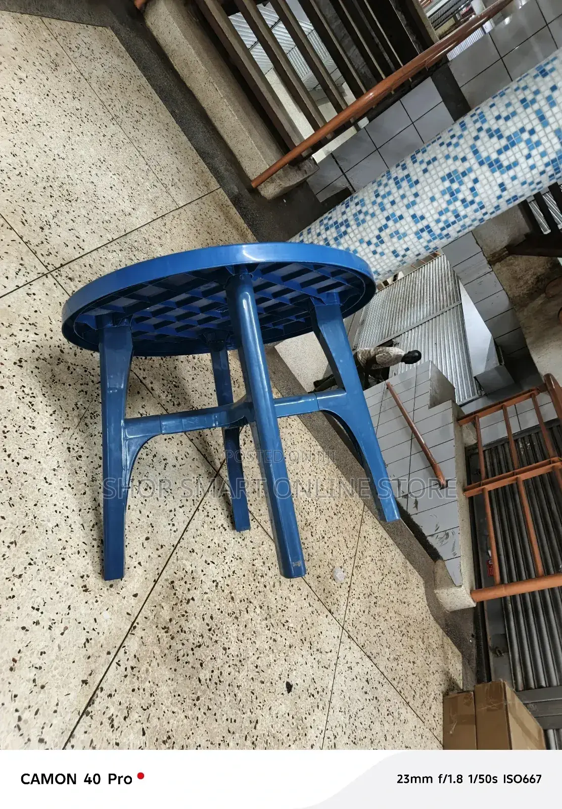 Plastic Table Plastic Table 5 Stands