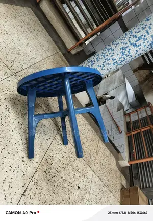 Plastic Table Plastic Table 5 Stands