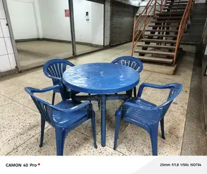 Plastic Table and Chairs Plastic Table and Chairs