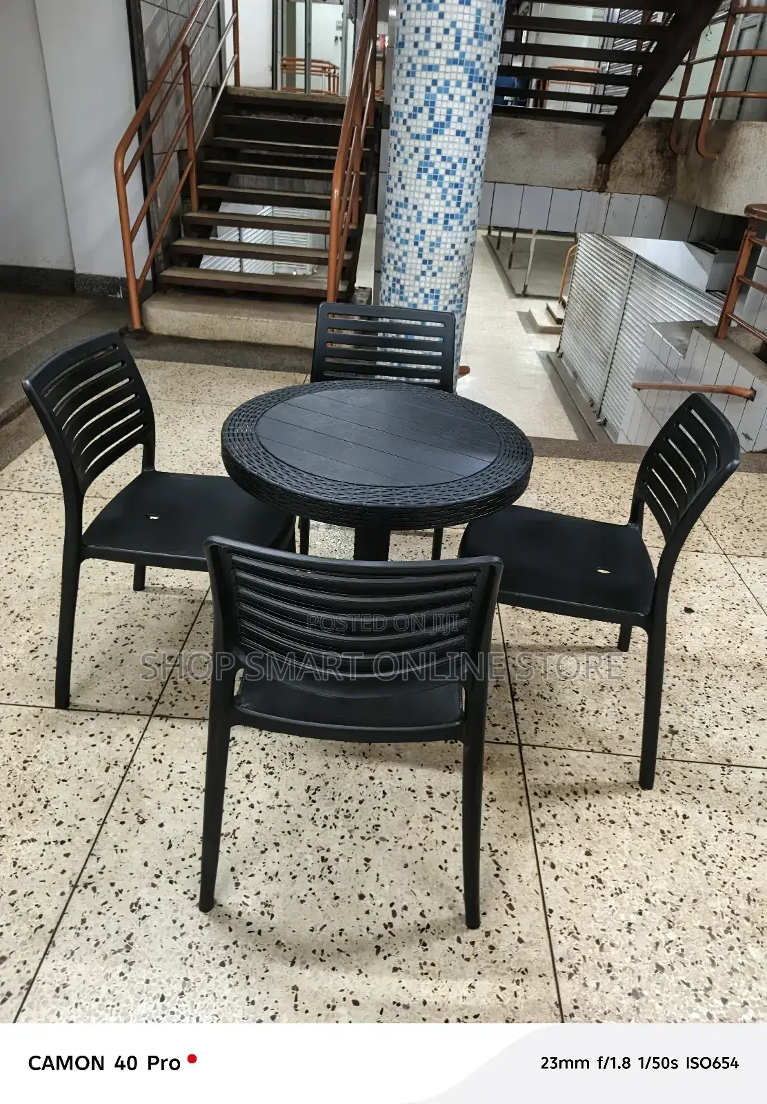 Restaurant Dining Plastic Table and Chairs