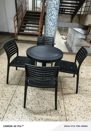 Restaurant Dining Plastic Table and Chairs