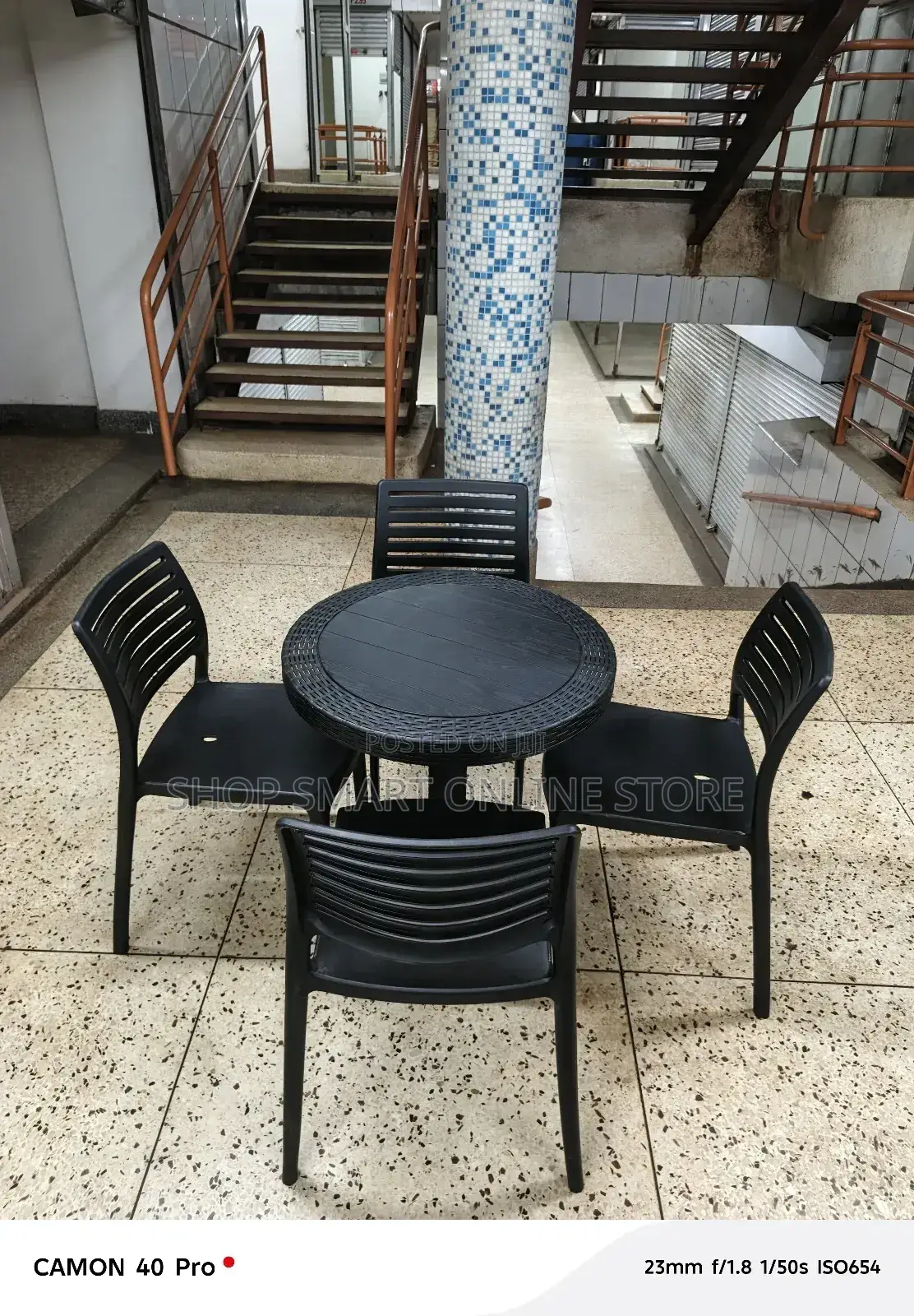 Restaurant Dining Plastic Table and Chairs
