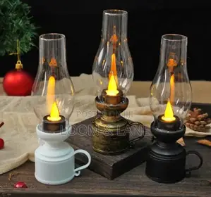 Vintage Led Swinging Flame Candle